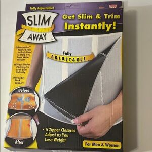 NWT Slim Away Adjustable Unisex Waist Trimmer